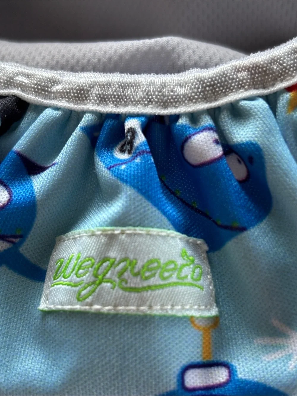 Assorted Kids Swim Diaper Covers - Blue, Light Blue, White, Green - Multipack
